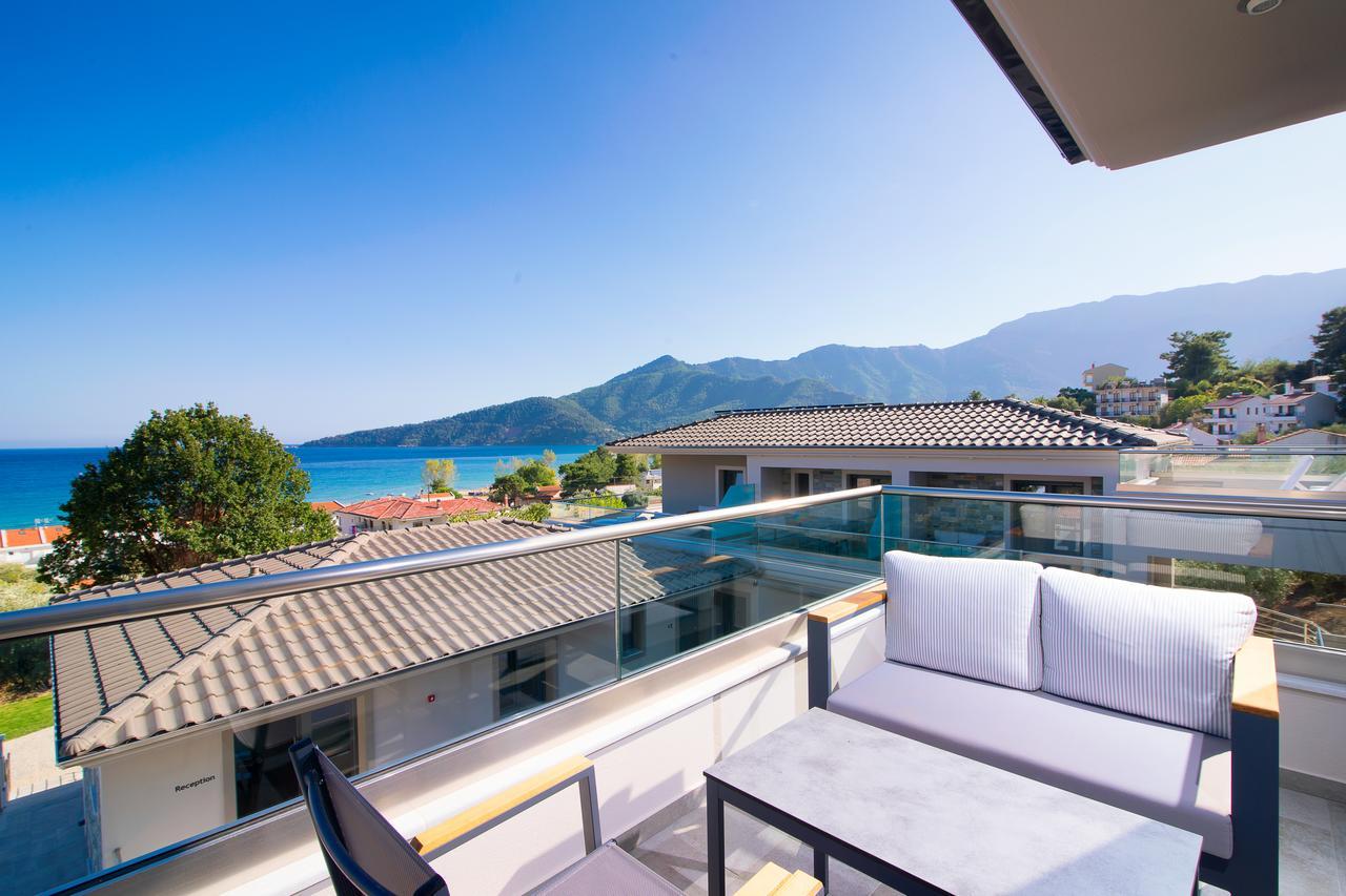 Semiramis Luxury Suites Chrysi Ammoudia Bagian luar foto