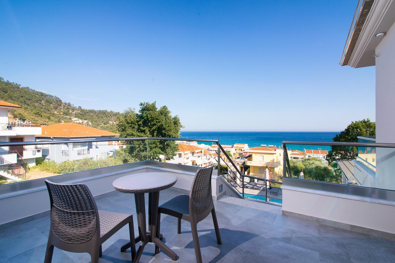 Semiramis Luxury Suites Chrysi Ammoudia Bagian luar foto