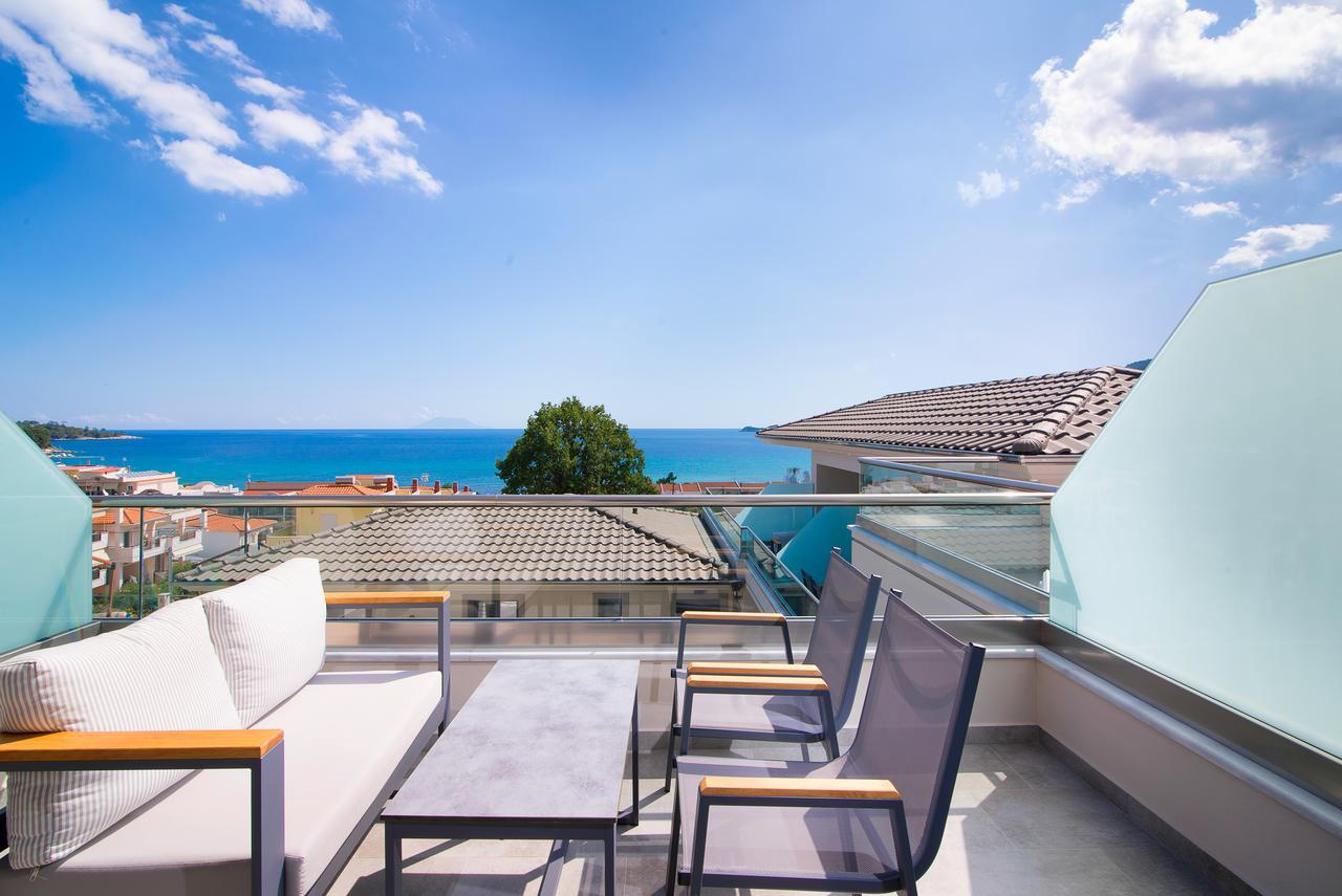 Semiramis Luxury Suites Chrysi Ammoudia Bagian luar foto