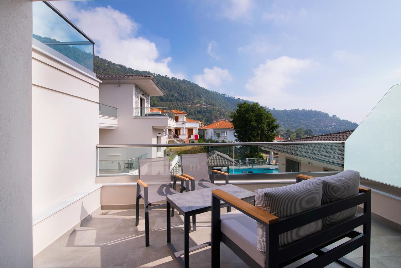 Semiramis Luxury Suites Chrysi Ammoudia Bagian luar foto