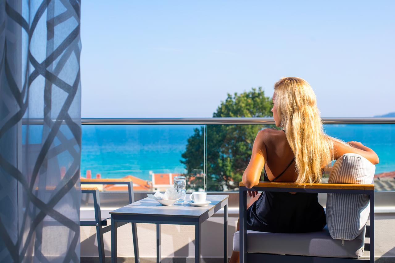 Semiramis Luxury Suites Chrysi Ammoudia Bagian luar foto