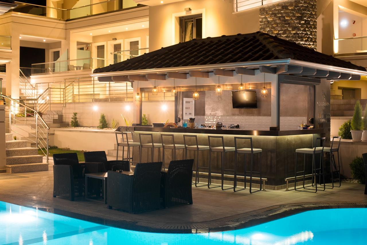 Semiramis Luxury Suites Chrysi Ammoudia Bagian luar foto