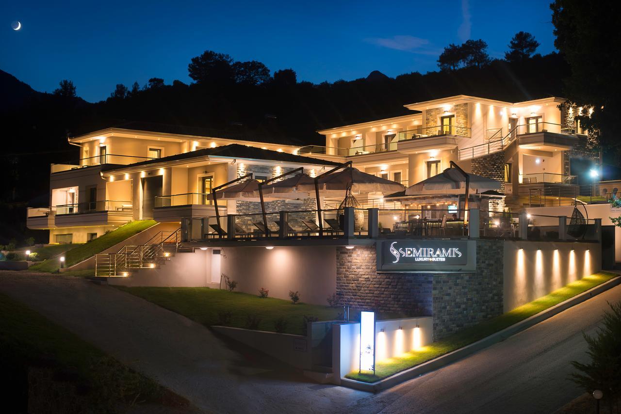 Semiramis Luxury Suites Chrysi Ammoudia Bagian luar foto